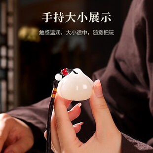 生日礼物送男士胜算在握大蒜玉石手把件解压随身把玩创意伴手礼物