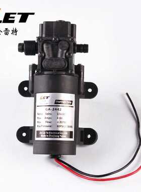 GA-2442 高压电动洗车水泵12v 24v 喷雾隔膜泵