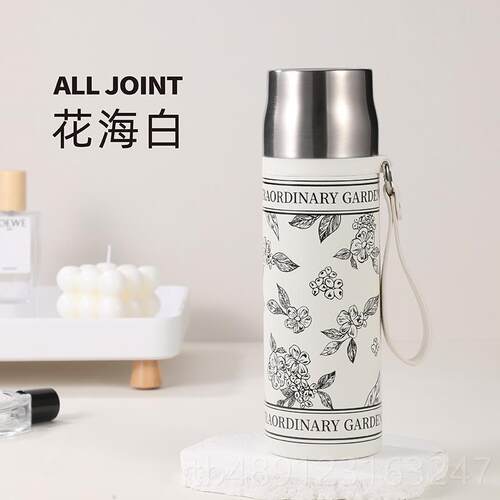 正品优茶仅内保温杯钛焖茶杯男女高档陶瓷胆水分离茶杯泡子2023新