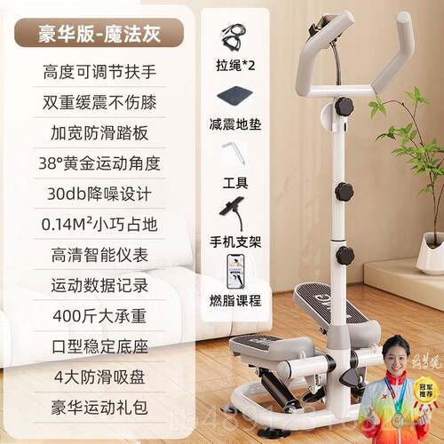 正品踏步型机家用静音减神器原地登山脚肥踏机功女多能小运动健身