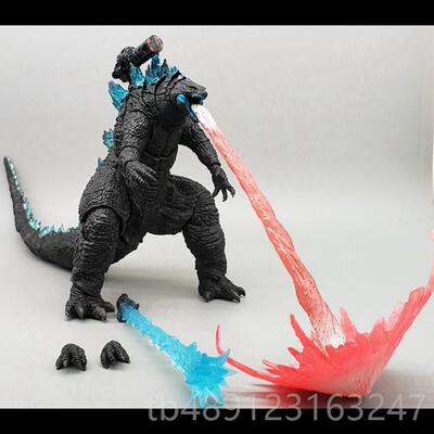 正品真红莲哥斯拉玩具2可109手办模型Godzilla动机械怪兽之王摆E