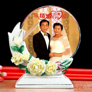 正品生日礼物送妈妈照实用片创意婚长辈周父母结50年老人纪念金婚