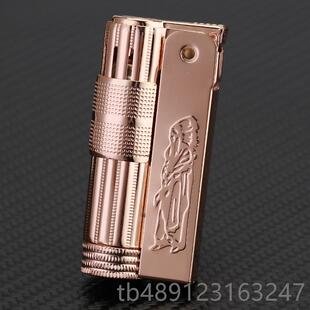 正品地利ico打火机爱酷6700全套玫瑰奥金煤油火机老 式复m古个性