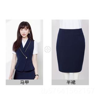 时尚 024春秋新气质女神商务正范装 L套裙前O台工 女2款 高档职业套装