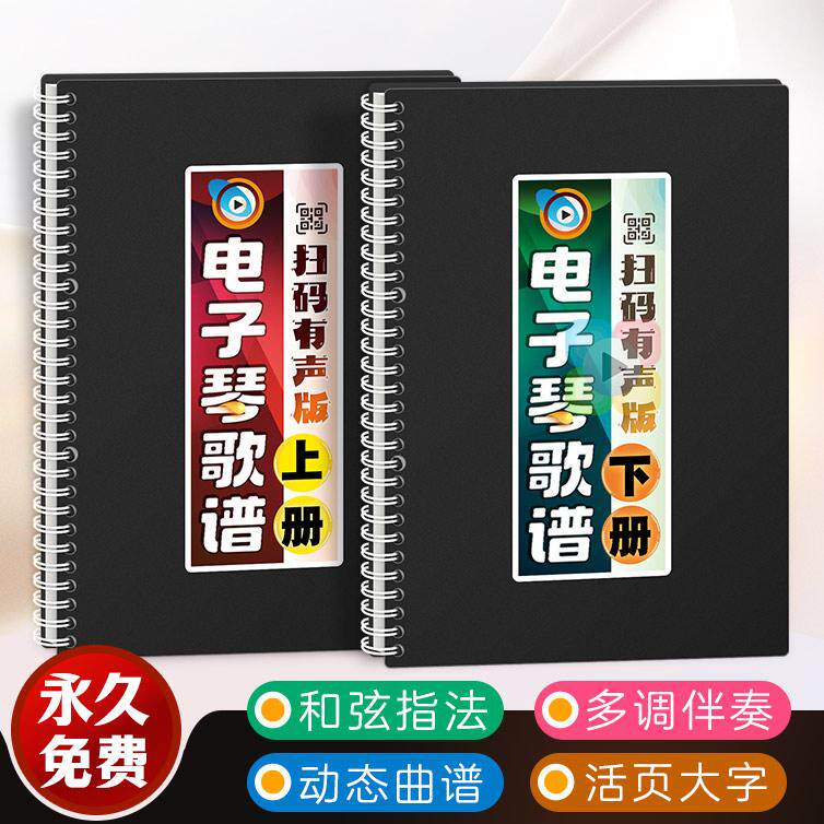 电子琴歌谱和弦指法大字体动态谱