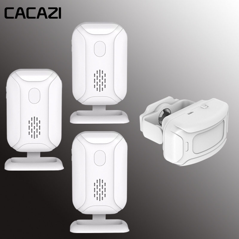 一拖三 分体式多功能电子迎宾器感应器店铺进门你好欢迎光临门铃