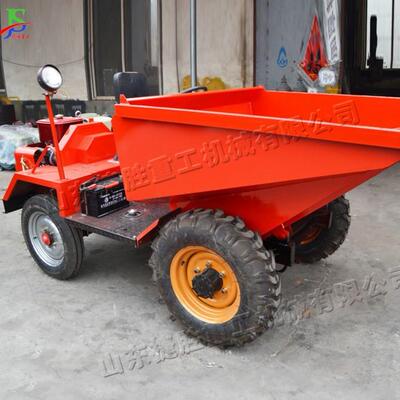 散装砂土方翻斗车全自动建筑石施业设座驾物MAGA-102运输备料车