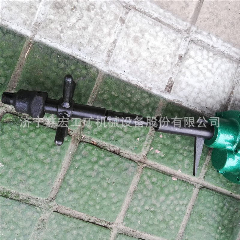 矿用轻轨风动钻孔机 无火花ZK19轨道钻 手持式轨道钻孔机