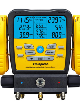 Fieldpiece SM382V 三端口无线冷媒歧管仪
