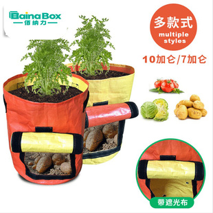 万众之鑫黄色橙色土豆袋 园林园艺蔬菜土豆种植袋多款式种植袋