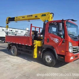 包上户可分期吊装 6.3吨4节臂 机起重机 随车吊 蓝牌C照开