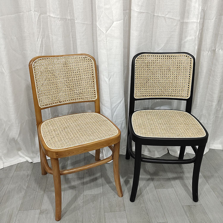 北欧实木餐椅编藤椅子家用椅单人酒店饭店餐厅靠背椅北欧风格餐椅,住宅家具,餐椅,淘宝优惠券,粉丝福利购,淘宝优惠卷