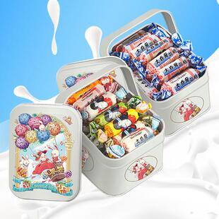 大白兔奶糖气球兔120g礼盒零食送礼伴手礼年货节儿童糖果上海特产