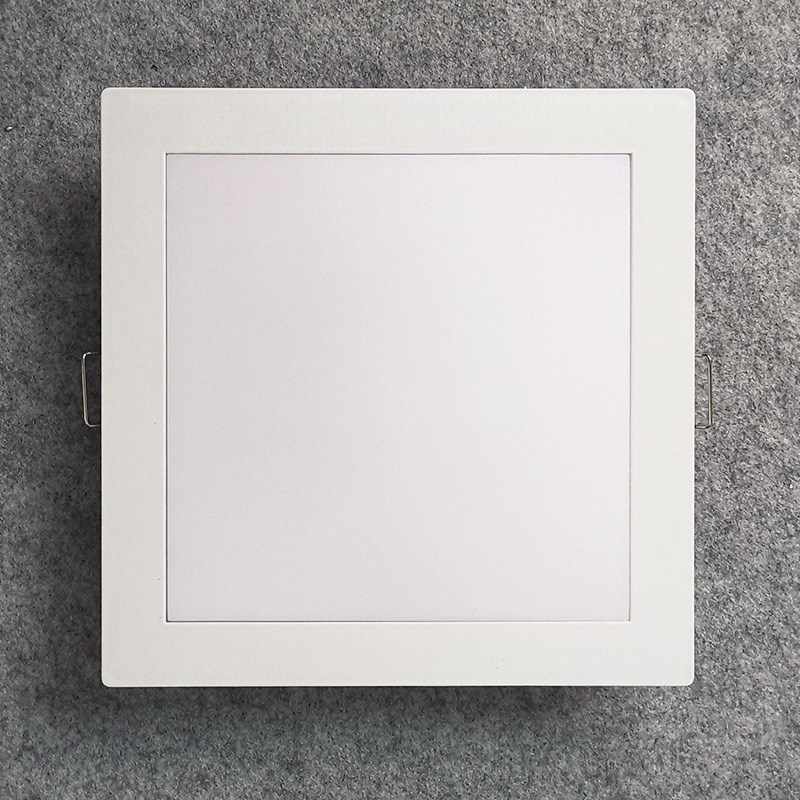 方形卡扣led厨卫灯嵌入式17x17厨房厕所卫生间O吊顶灯20x20吸热卖
