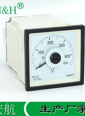 火车机车仪表61L14交流电压表0-450VQ72-RZCF72-AC船用电压表