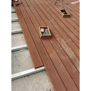 竹木地板户外高耐重竹地板露台庭院公园栈道平台凳条室外防腐防水