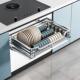 四季 收纳 沐歌拉篮厨房整体橱柜304不锈钢单层拉篮碗碟置物抽屉式