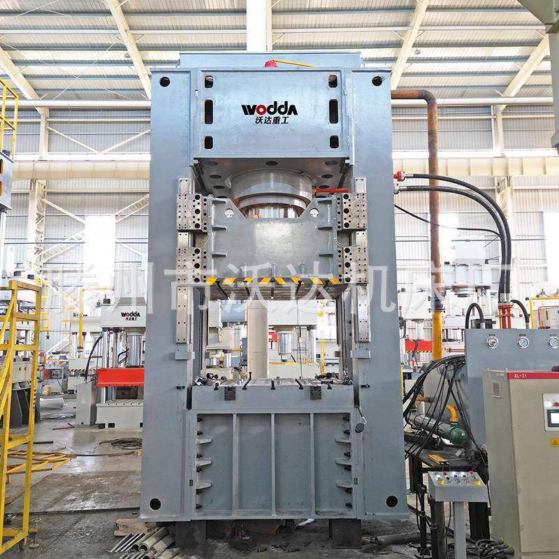 沃达800吨不锈钢水箱板成型机1500吨框架式水箱板厚板拉伸液压机