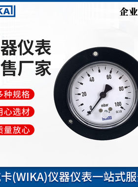 厂家直供压力表611.10系列 G1/4B 仪器仪表威卡压力表611.10.063