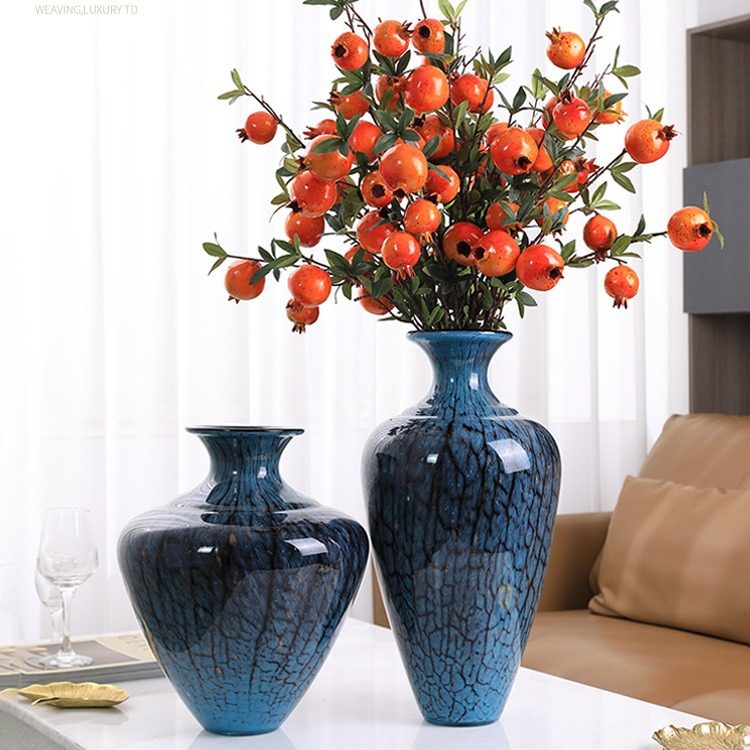 轻奢玻璃花瓶摆件客厅插花现代创意玄关电视柜餐桌高级感装饰品,模玩/动漫/周边/娃圈三坑/桌游,文化/体育周边,淘宝优惠券,粉丝福利购,淘宝优惠卷