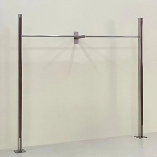 买手店展示架工业风陈列架不锈钢货架落地上墙架服装 店挂衣架批发