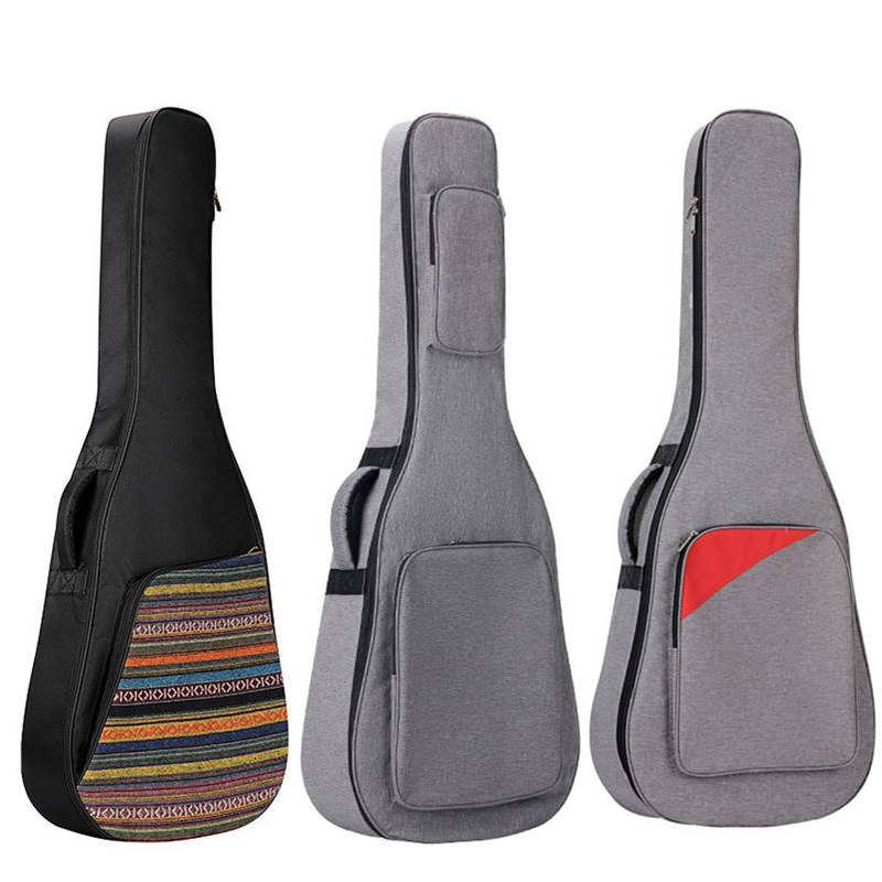 41寸吉他厚棉包 耐磨特厚夹棉木吉他包 10mm双肩民谣吉他包琴包