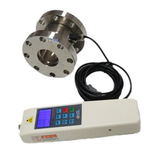 500KN 法兰式 200K 100K 1000KN数显推拉力计外置连线 测力计SGFF