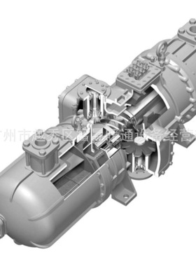 ZH/ZHA/ZHC螺杆式压缩机-R407C螺杆式制冷压缩机ZHC9SLF