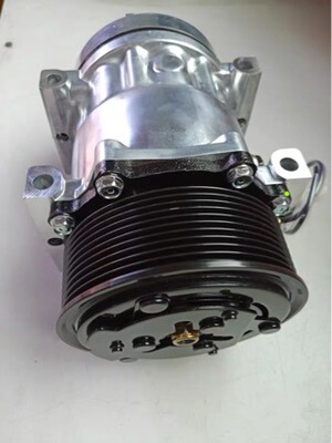 凯斯拖拉机压缩机纽荷兰T1804拖拉机空调SD7H15-6020压缩机冷泵