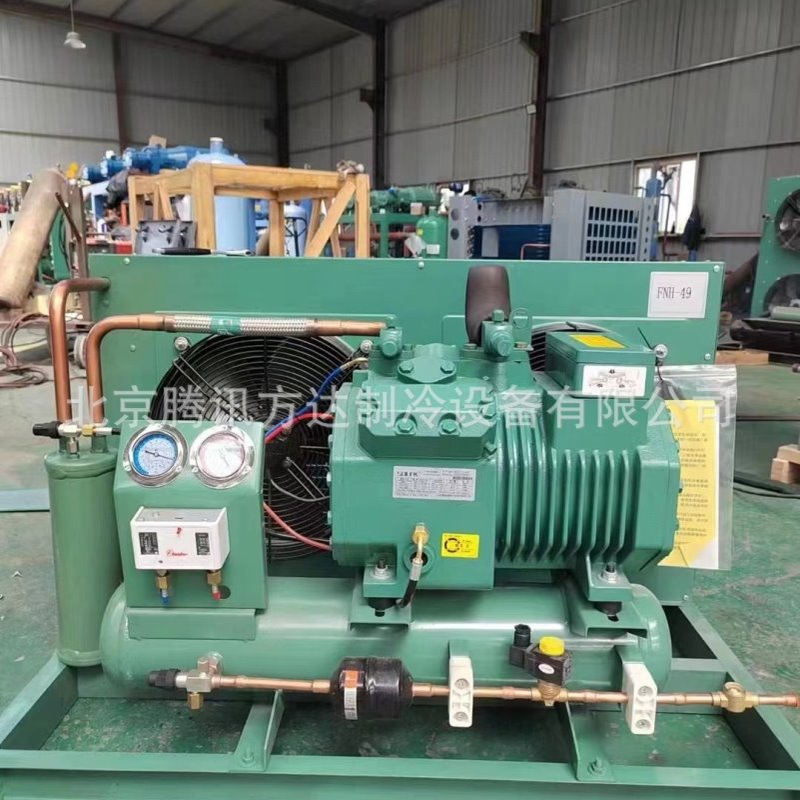 冷库用制冷设备 半封闭式设备 4HE-18(低温)（机头）