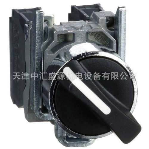 XB4BD25选择开关1NO+1NC选择开关2位锁定ZB4BZ105+ZB4BD2选择开关