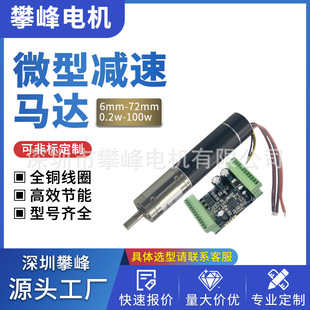 22mm直流无刷有刷减速电机马达行星减速电机 无刷有刷空心杯电机