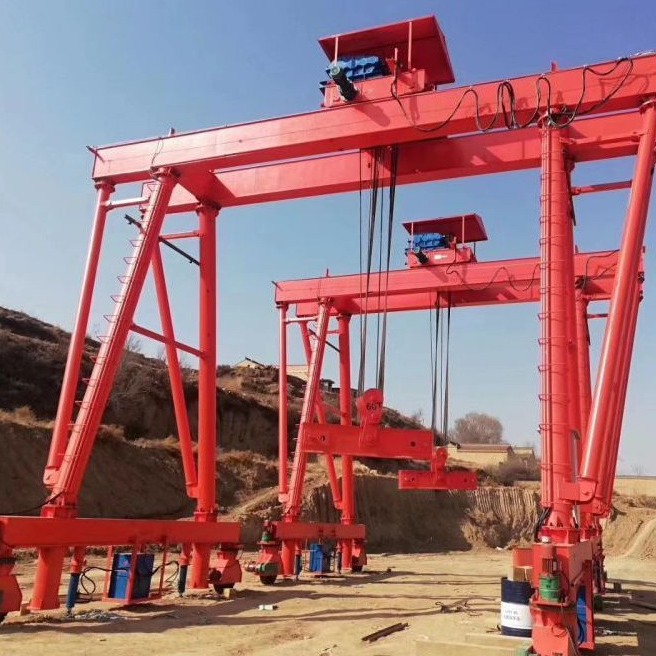 龙门吊 100吨架桥机 吊运重型货物 运行平稳 应用范围广泛