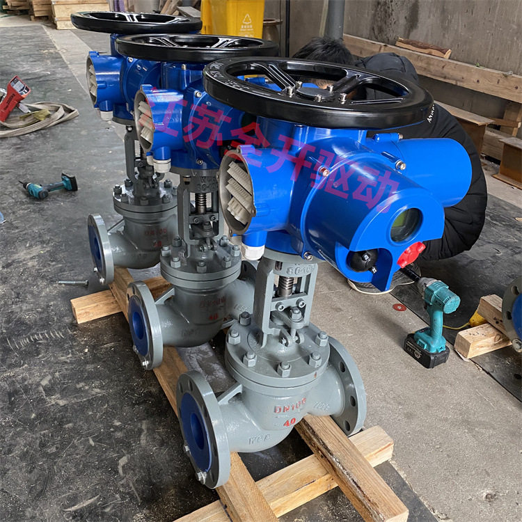 开关型电动法兰截止阀 硬密封铸钢阀体J941H-25C DN20 电厂蒸汽用