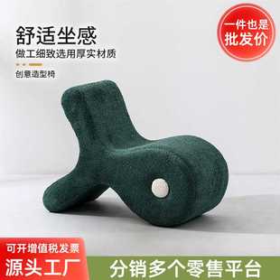 坐墩轻奢小矮凳沙发凳家用卧室客厅阳台懒人凳休闲凳 北欧创意个性