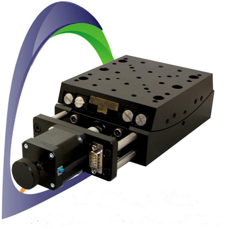 精密电动俯仰台角位台光学旋转台弧形工作台二维工业模组