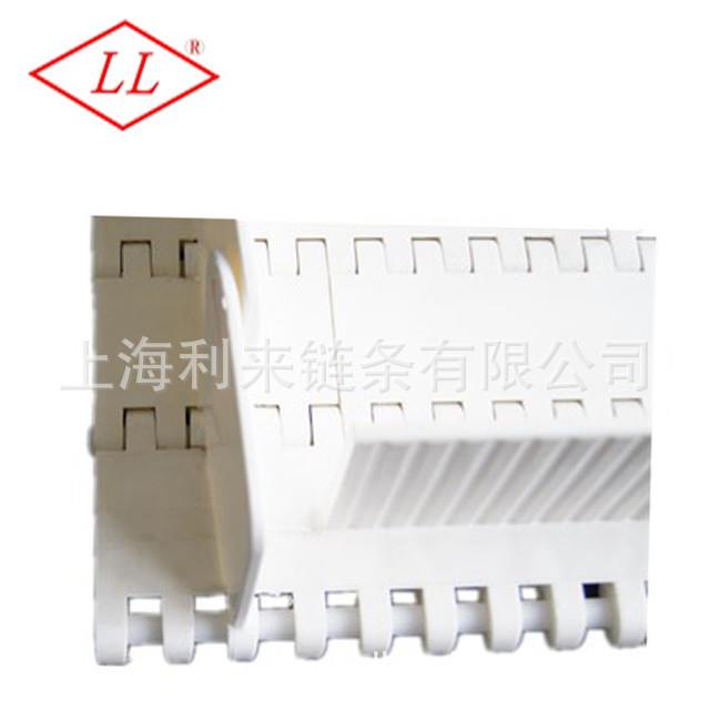 A-2+A-系列带裙边网带塑料输送配件白色PP网带模块