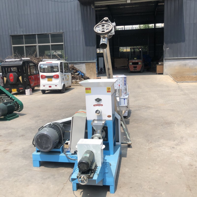 厂家提供方案 狗粮猫粮膨化机 全自动商用鱼饲料膨化生产线