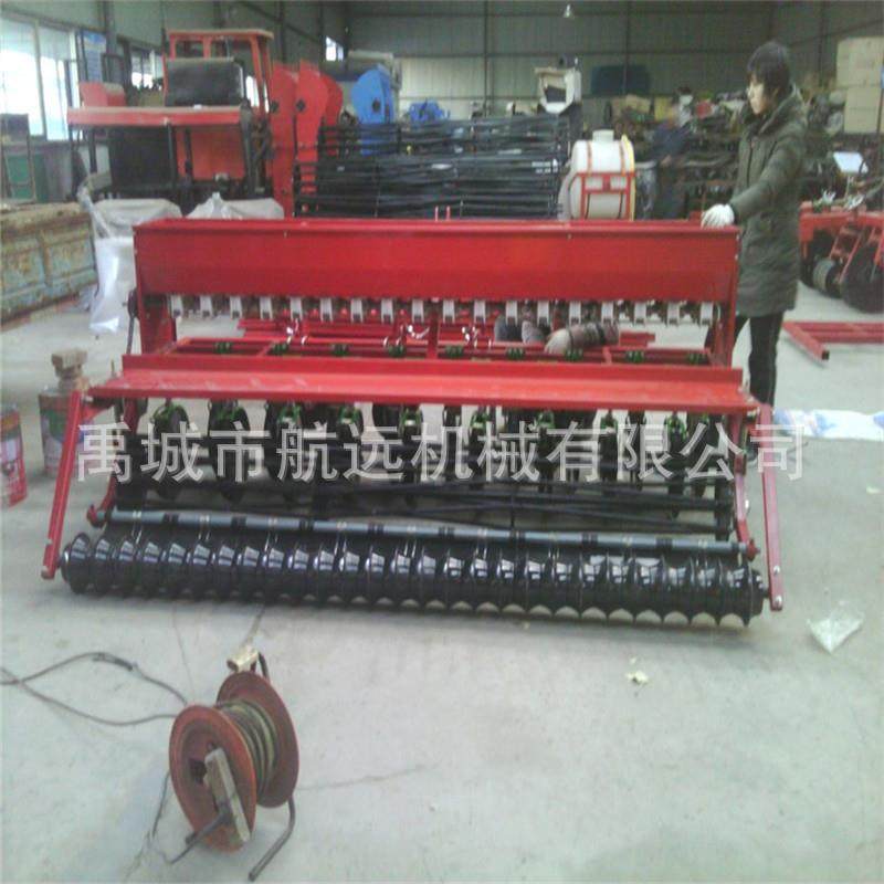 圆盘式施肥开沟小麦播种机新款高粱施肥播种一体机厂家供应