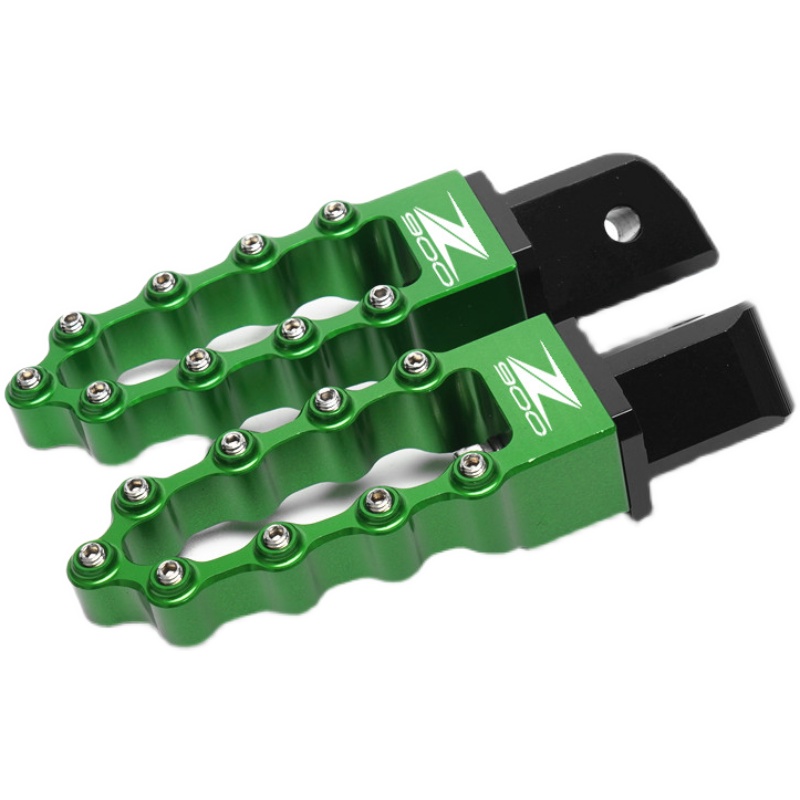 适用川崎 Z900 17-22年改装铝合金防滑后脚踏后脚蹬摩托车配件