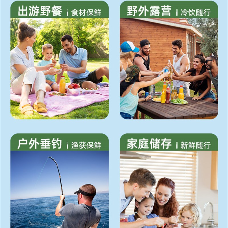 保温箱冷藏箱家用车载户外露营小冰箱便携商用摆摊冰块钓箱保冷箱