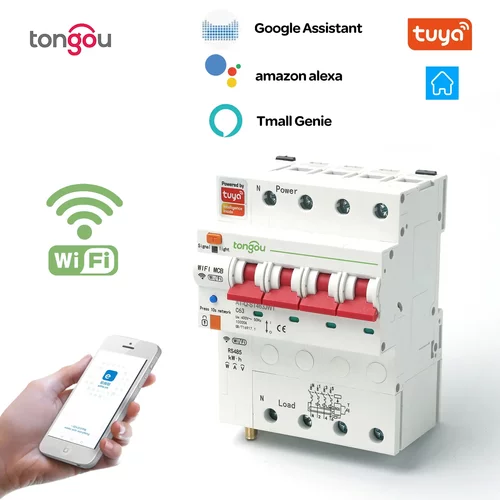 TONGOU【】速卖通WIFI漏电断路器