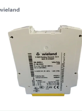 WielandSNA4043K-威琅继电器原装东莞市柏林工业控制