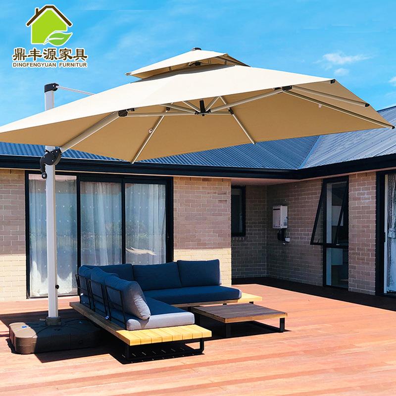 户外遮阳伞户外大罗马伞沙滩别墅阳台商场庭院休闲遮阳伞