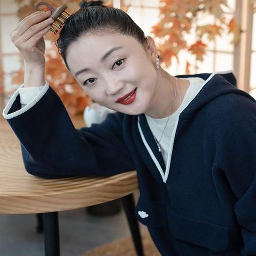 瑶之淘淘●头皮深度按摩●胡桃木H65实心黄铜按摩梳全身按摩刷