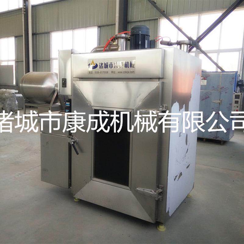 烟熏五花肉蒸煮炉 专业仿手工腊肠火腿肠猪蹄子烟熏设备 山东