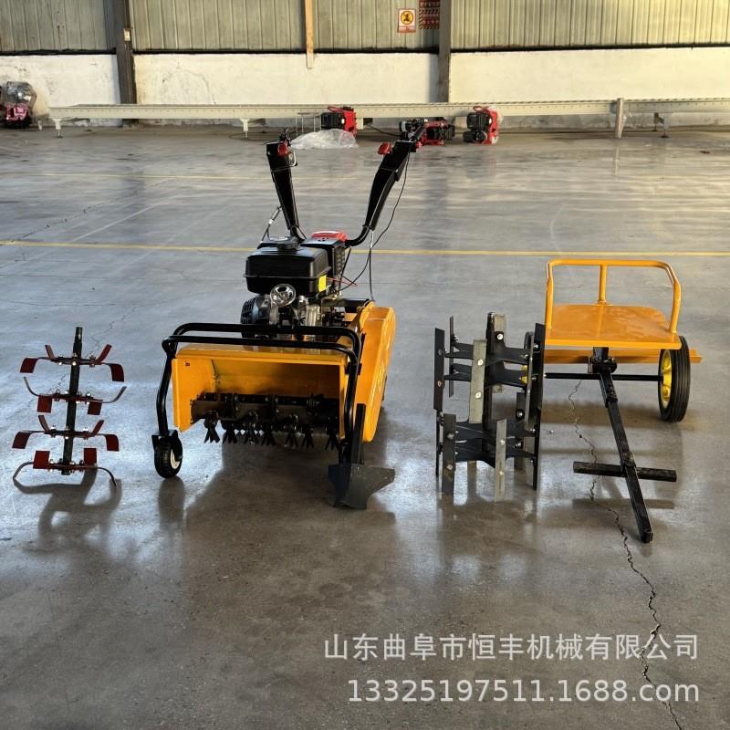 小型手推式汽油除草机果园锄地碎草机农用神器新款四驱柴油锄草机