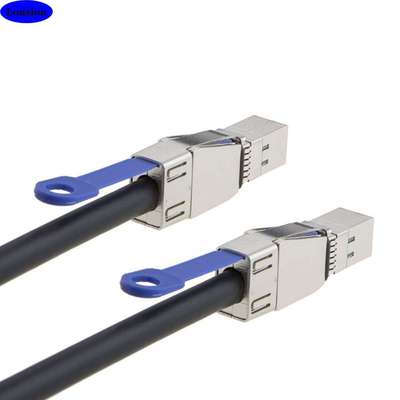 MINI SAS HD SFF-8644带IC转MINISAS SFF-8644服务器叠加连接线