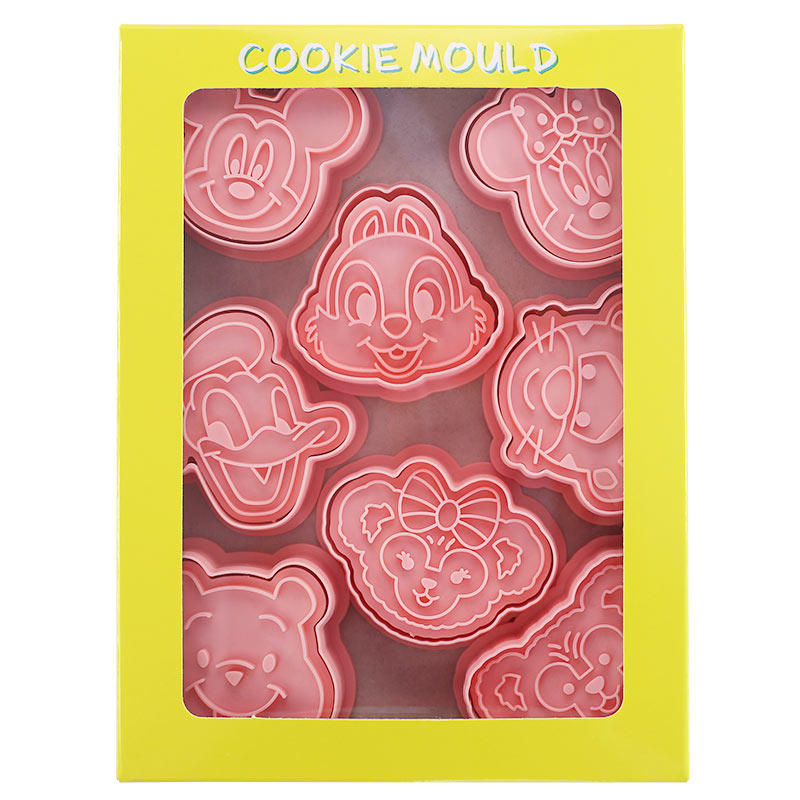 卡通饼干模具全套装家用立体按压D曲奇切模糖霜饼干翻糖烘焙工具