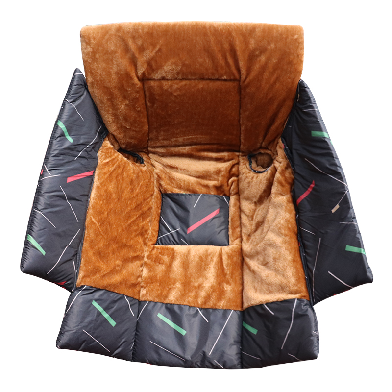 适用铃木UY125T踏板摩托车挡风被冬季加绒加P厚大保暖防水防风寒